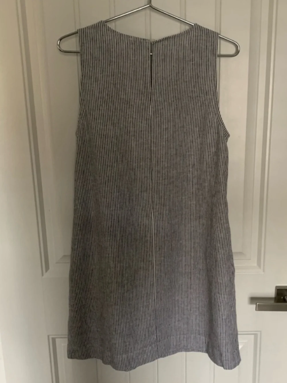 J Crew Dress 6 Linen White